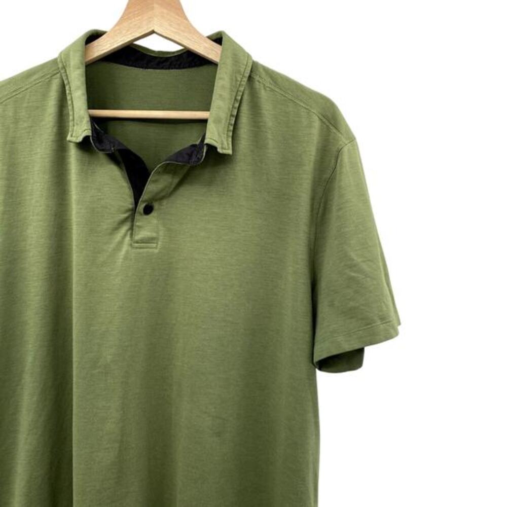 Lululemon Green men's polo